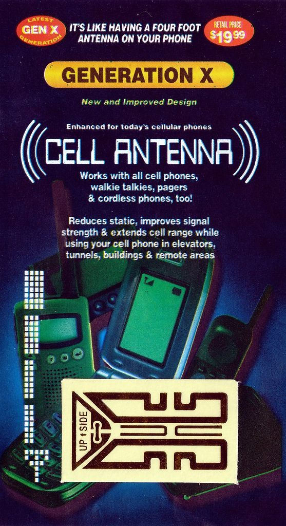 Signal Booster   Generation X Antena   As Seen On Television MISC001