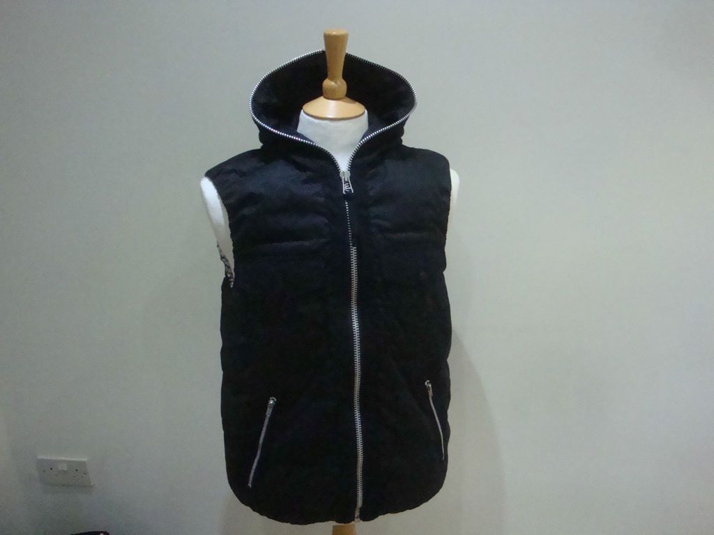 Comme des garcons Junya Watanabe x Duvetica Hooded gilet bodywarmer