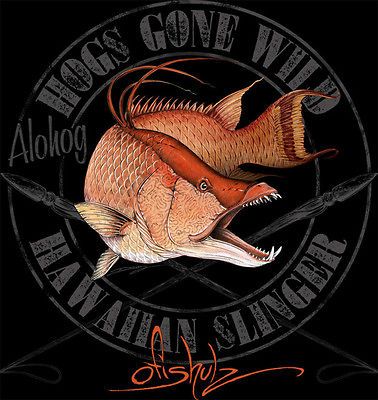 OFISHULZ HOGS GONE WILD FREE DIVE SPEAR FISHING SCUBA SNORKEL SALT