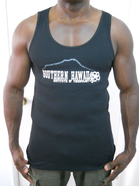 Gym Workout Tanks Tshirts Sz S M L XL printed on American Apparel