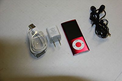 Apple iPod nano 5th Generation Pink (8 GB) A1320  Player, RADIO