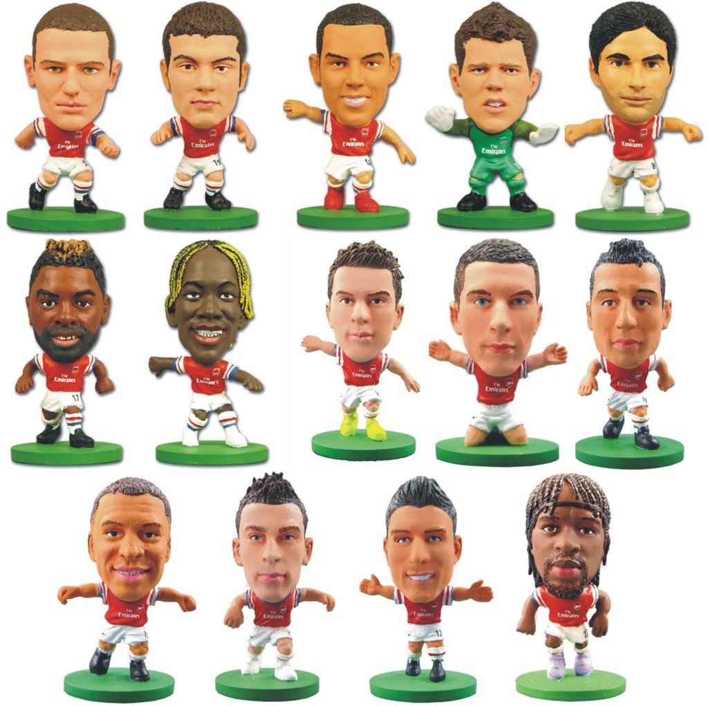 Arsenal FC SoccerStarz / MicroStar Figures 2012/13 Kits