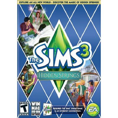 The Sims 3 Hidden Springs (PC, 2012) Excellent Condition