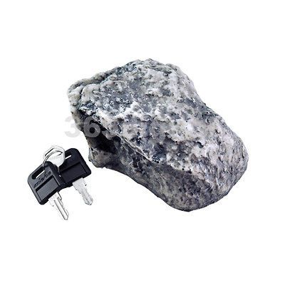 Stone Safe Hidden Outdoor Look Muddy Mud Spare House Rock Hide HD23L