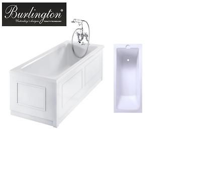 BURLINGTON ARUNDEL EXTRA DEEP ACRYLIC BATH 1700 X 700 1700 X 750