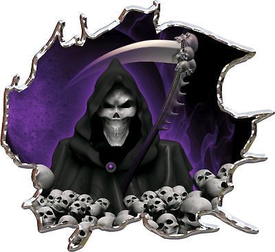 grim reaper car decals