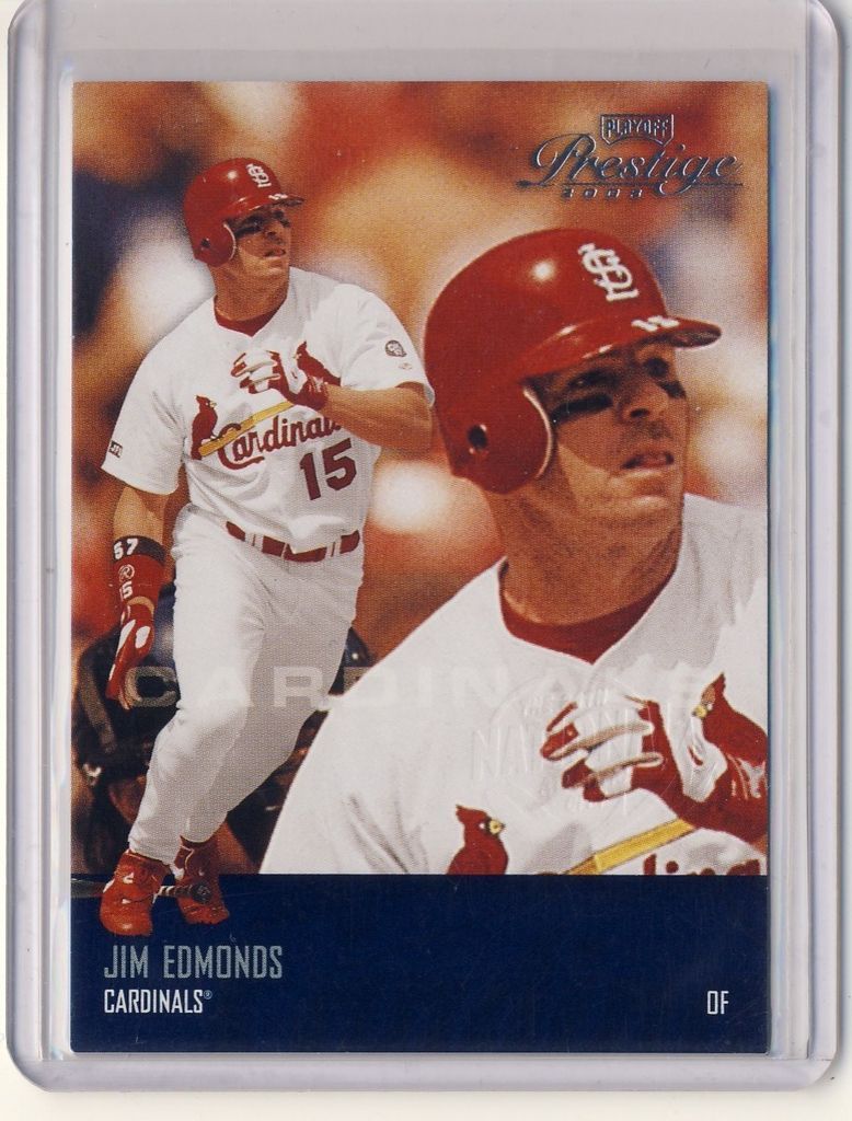 2003 Prestige #177 Atlantic City National Jim Edmonds St. Louis