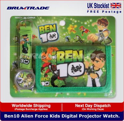 BEN 10 KIDS WATCH CHILDREN/ADULT WILL FIT 13 17CM