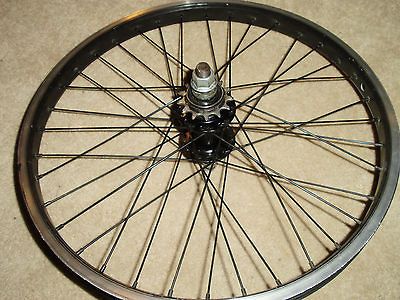 NEW SCHOOL BMX REAR RIM SOLID REPLACEABLE SPROCKET 20 INCH 14MM AXEL