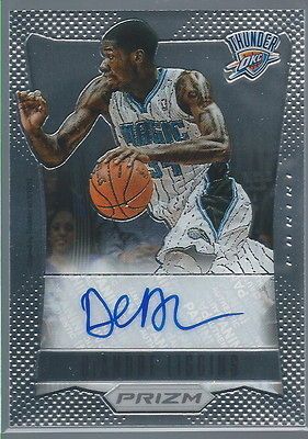 DeANDRE LIGGINS 2012 13 Prizm AUTOGRAPH Thunder