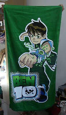 On Sale@100%Cotto n 120x60cm Ben 10 Boy Beach Bath Towel NEW