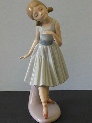 LLADRO BALLET BOWING 5095 BALLERINA RARE EXCELLENT CONDITION RETIRED