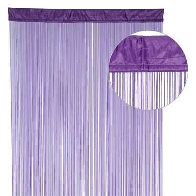 STRING TASSEL DOOR WALL WINDOW DIVIDER PARTITION FRINGE CURTAIN BNIP