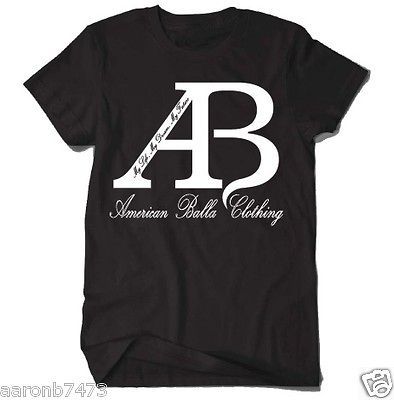American Balla Clothing black (custom graphic designed shirt indie