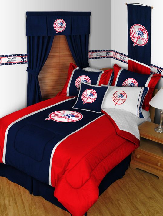 MLB MAJOR LEAGUE BASEBALL COMFORTER AND BEDDING KIDS ROOM DECOR YOU