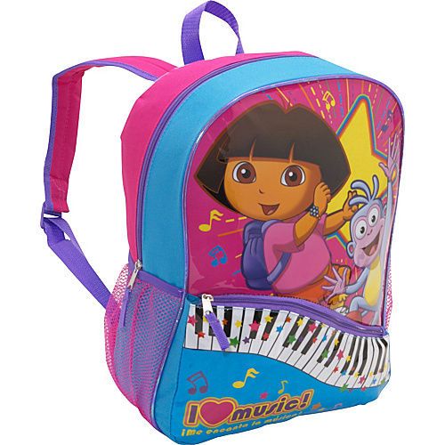 Deep Discount on New Dora I Love Music Backpack For Kids.