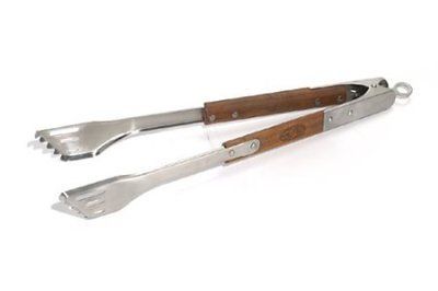 Kingsford Kansas City BBQ/Grill Tongs Hard Rosewood Handles Outdoor