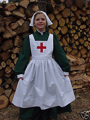 Historical Nightengale, Clara Barton, Red Cross Costume ~Civil War