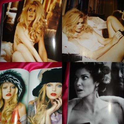 Vogue Italia Claudia SCHIFFER Stephanie SEYMOUR 2008