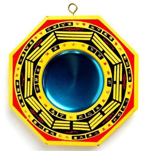 BAGUA MIRROR CONCAVE FENG SHUI Pa Kua Talisman Chi 4