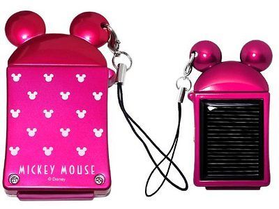 Disney Mobile terminal Battery Solar charger Quantity limitation Vivid