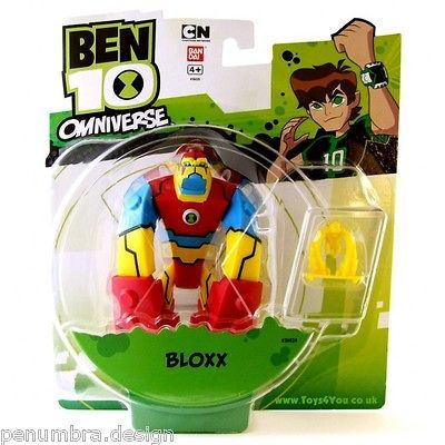 BEN 10 OMNIVERSE BLOXX 10cm ACTION FIGURE   NEW & SEALED