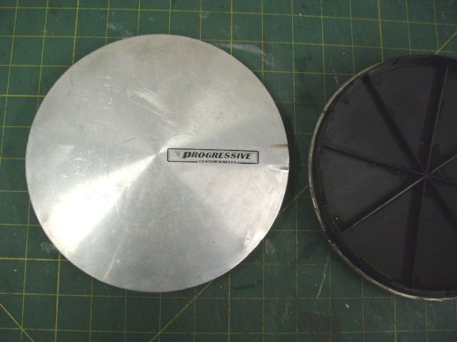 PROGRESSIVE WHEEL CENTER CAP, DOME