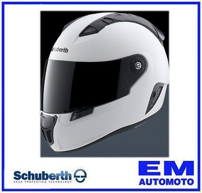 CASCO SCHUBERTH SCHUBERT SR 1 BIANCO OPACO MATT WHITE TG L