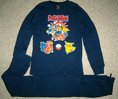 New Custom Pokemon Pikachu & Friends Pajamas Set Size 10/12