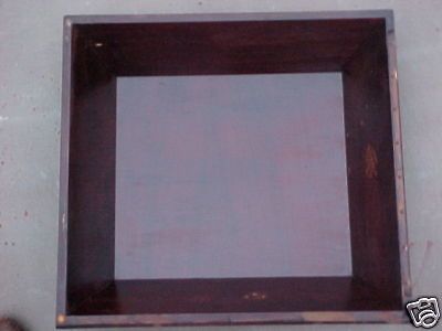 PATHE MODEL VII Phonograph Mahogany CABINET TOP LID