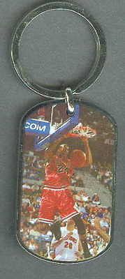 Tyrus Thomas Bulls Dogtag Photo Keychain necklace