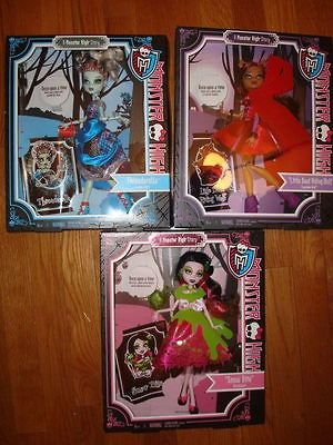 Monster High Doll Snow Bite Threadarella Little Dead Riding Wolf Scary