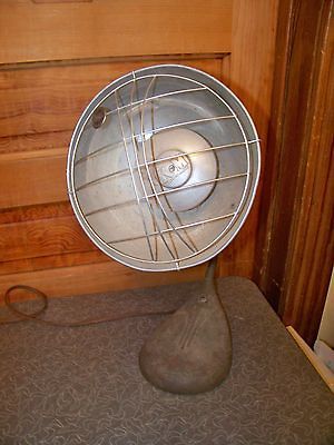 Vintage KM Knapp Monarch Gooseneck Heater Industrial Look