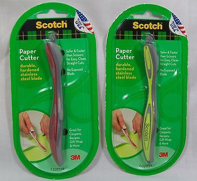 Scotch 3M Paper Cutter, Coupons Recipes Gift Wrap & Scrapbook *New