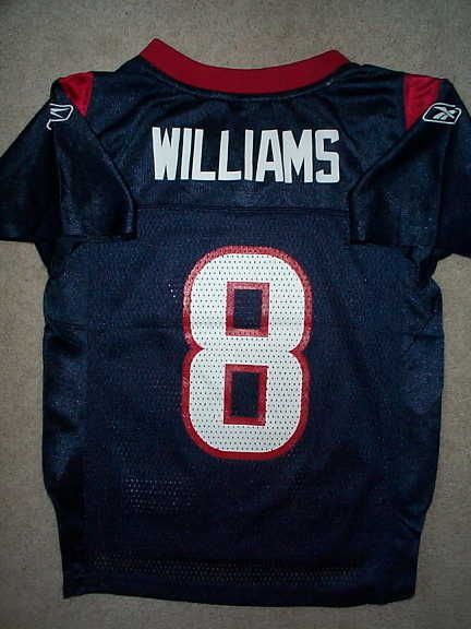 REEBOK Houston Texans WILLIAMS #8 nfl Jersey YOUTH KIDS BOYS (4)