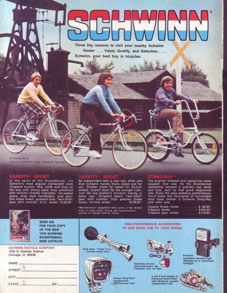 schwinn stingray accessories