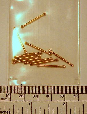 BOTTLESCREW (DUMMY) 20mm BRASS (10)   BILLING Cat BF0021