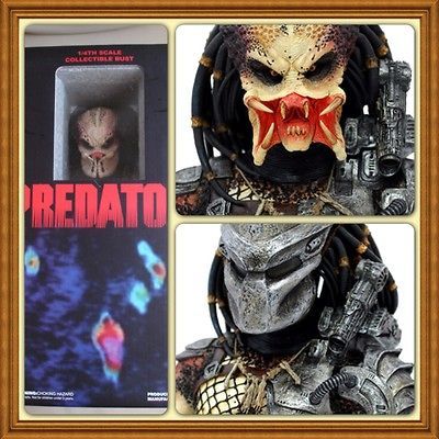 Newly listed HOT TOYS 14 ALIEN vs PREDATOR STATUE Sideshow BUST AVP