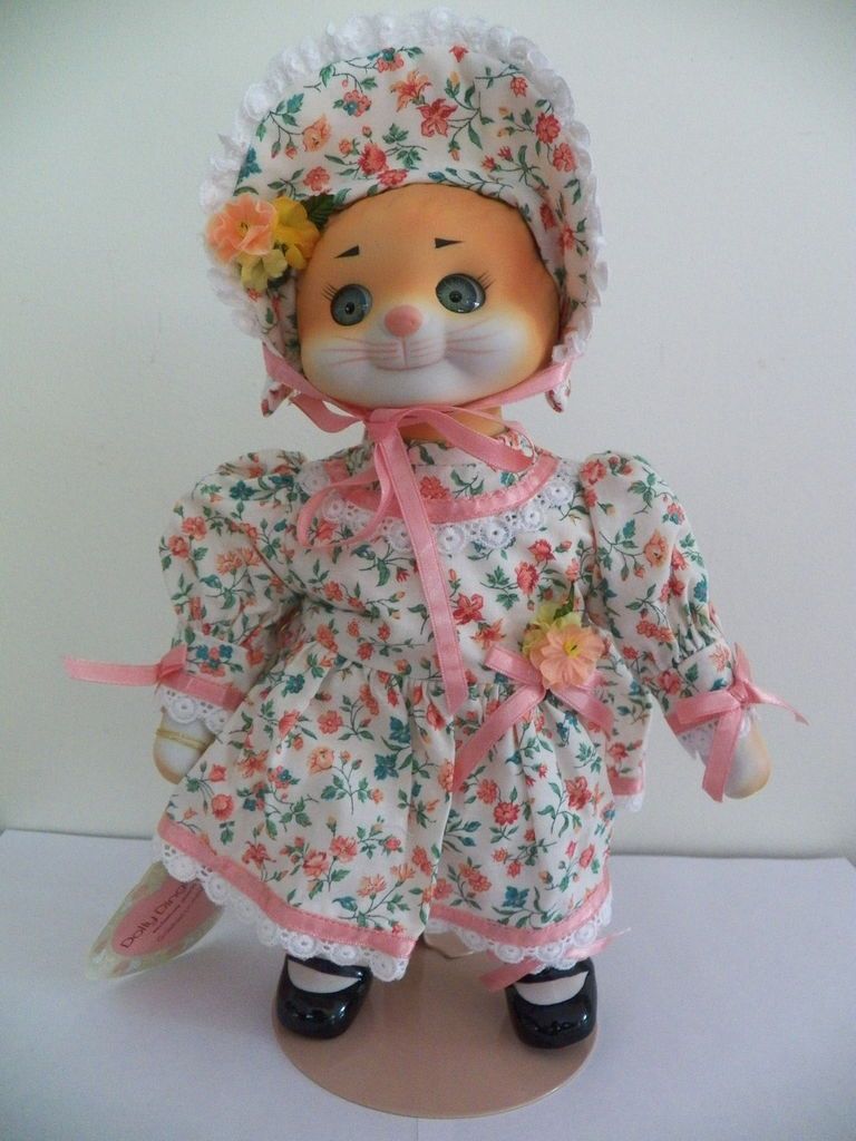 Mint Dolly Dingle Doll Bette Ball Cat Pussykins Figure Goebel Limited