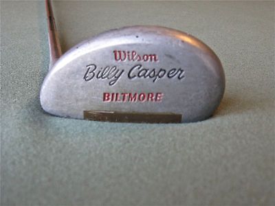 VINTAGE WILSON BILLY CASPER BILTOMORE MALLET HEAD PUTTER golf club