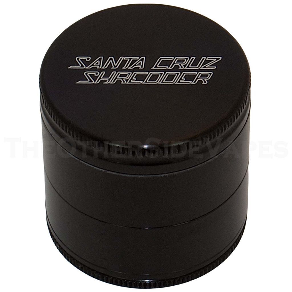 SANTA CRUZ SHREDDER Aluminum 4 Piece Grinder   ANODIZED BLACK