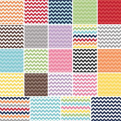 Newly listed Riley Blake SMALL CHEVRON 5 Stacker Charm Pack Fabric