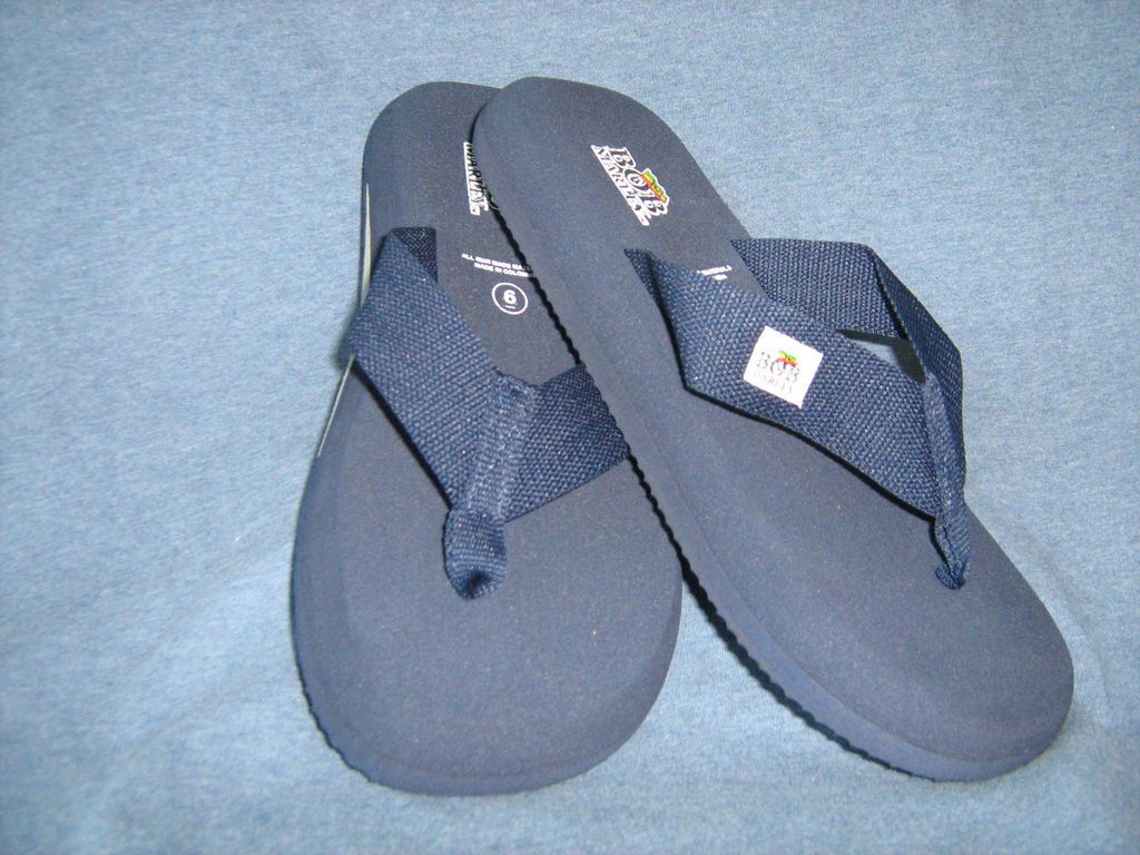 Bob Marley Flip Flops Sandals, Slippers, Beach Shoes,Thongs NAVY