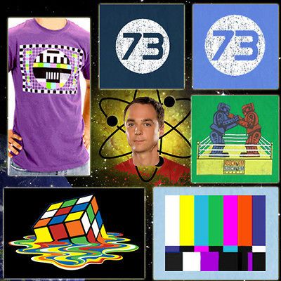 TV Show Worn AS SEEN ON Sheldon Cooper on The Big Bang Theory Shirts