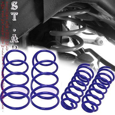 240SX S14 JDM SUSPENSION LOWER LOWERING 1.4 DROP SPRING KIT BLUE