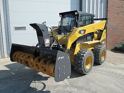 FFC 72 Skid Steer Loader Snow Blower Attachment   1 Yr Warranty