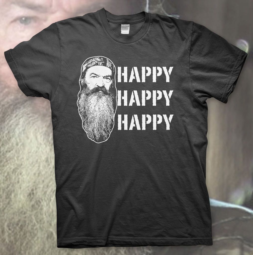 HAPPY High Quality T Shirt DUCK DYNASTY Show Commander Call Hunting