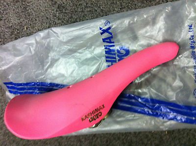 OLD SCHOOL BMX NOS KASHIMAX AERO SEAT SADDLE PINK HUTCH TRICKSTAR