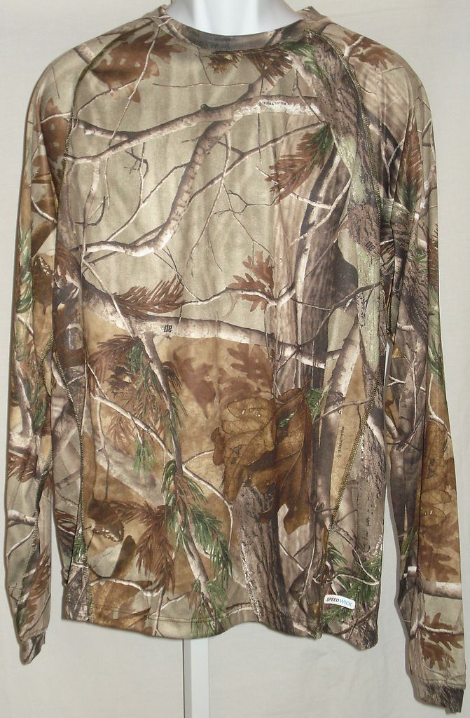 REEBOK Speedwick Long Sleeve Shirt REALTREE CAMO