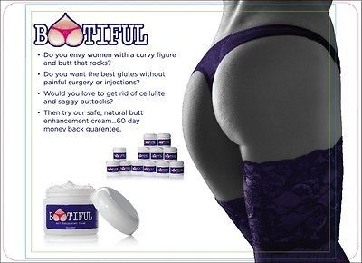 Bootiful Butt Enlargement Enhancement Cream   Brazillian Butt Lift in